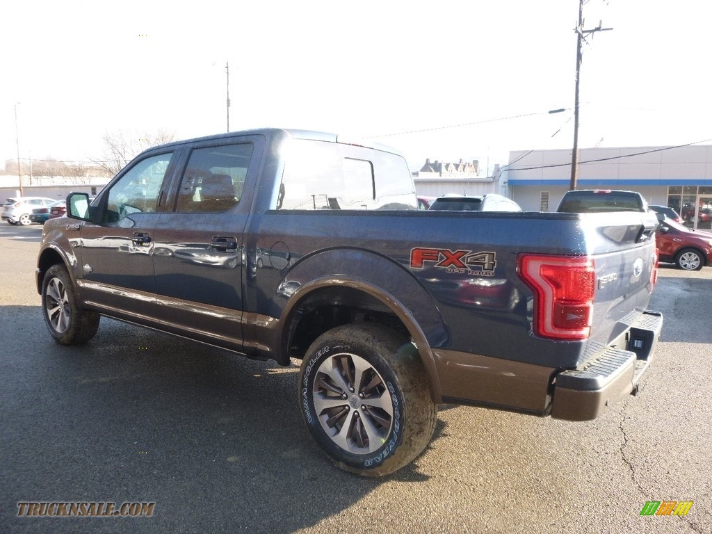 2017 F150 King Ranch SuperCrew 4x4 - Blue Jeans / King Ranch Java photo #4