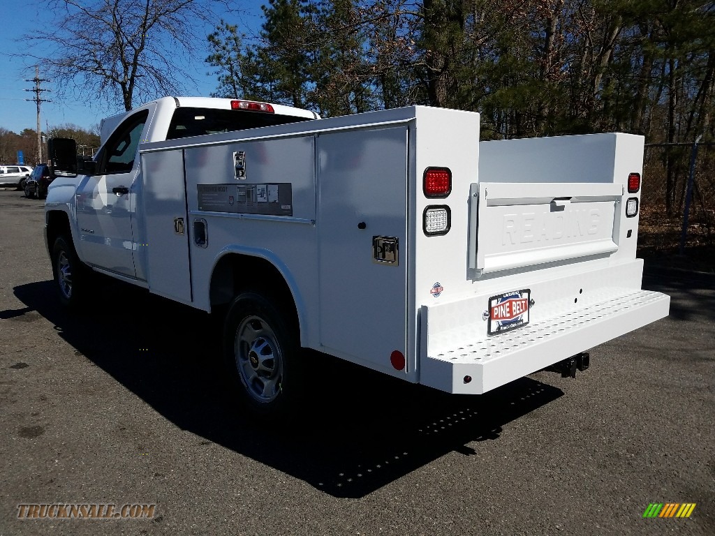 2017 Silverado 2500HD Work Truck Regular Cab 4x4 - Summit White / Dark Ash/Jet Black photo #4