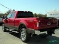 Ford F250 Super Duty Lariat Crew Cab 4x4 Ruby Red photo #3