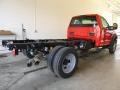 Ford F450 Super Duty XL Regular Cab 4x4 Chassis Race Red photo #2