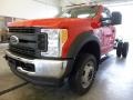 Ford F450 Super Duty XL Regular Cab 4x4 Chassis Race Red photo #4