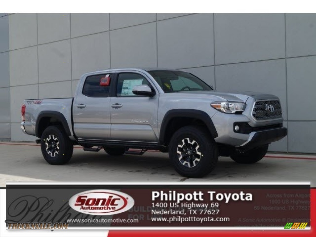 2017 Toyota Tacoma Trd Off Road Double Cab 4x4 In Silver Sky 2017 Tacoma Trd Off Road Double Cab 4x4 Silver Sky Metallic Graphite Photo