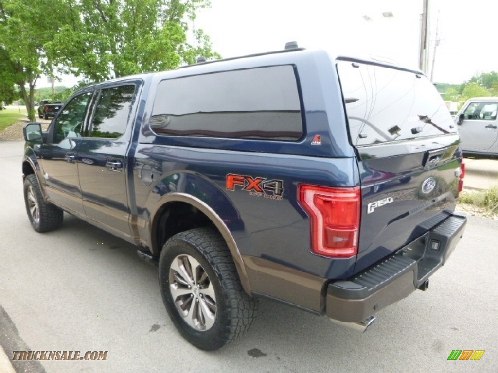 2017 F150 King Ranch SuperCrew 4x4 - Blue Jeans / King Ranch Java photo #7