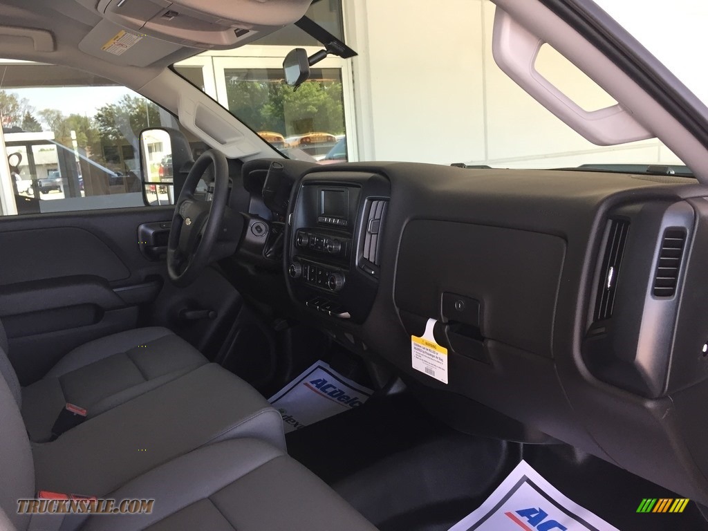 2017 Silverado 3500HD Work Truck Regular Cab - Summit White / Dark Ash/Jet Black photo #7