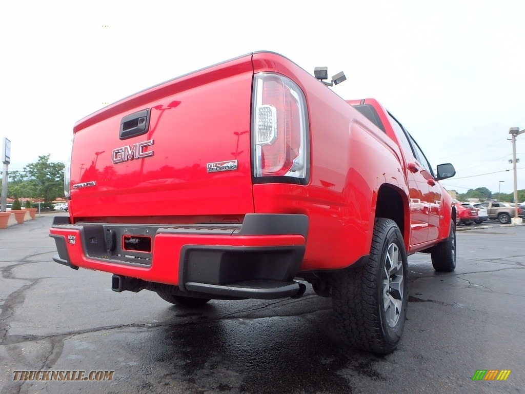 2016 Canyon SLE Crew Cab 4x4 - Cardinal Red / Jet Black photo #8
