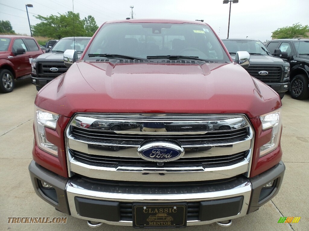 2017 F150 King Ranch SuperCrew 4x4 - Ruby Red / King Ranch Java photo #2