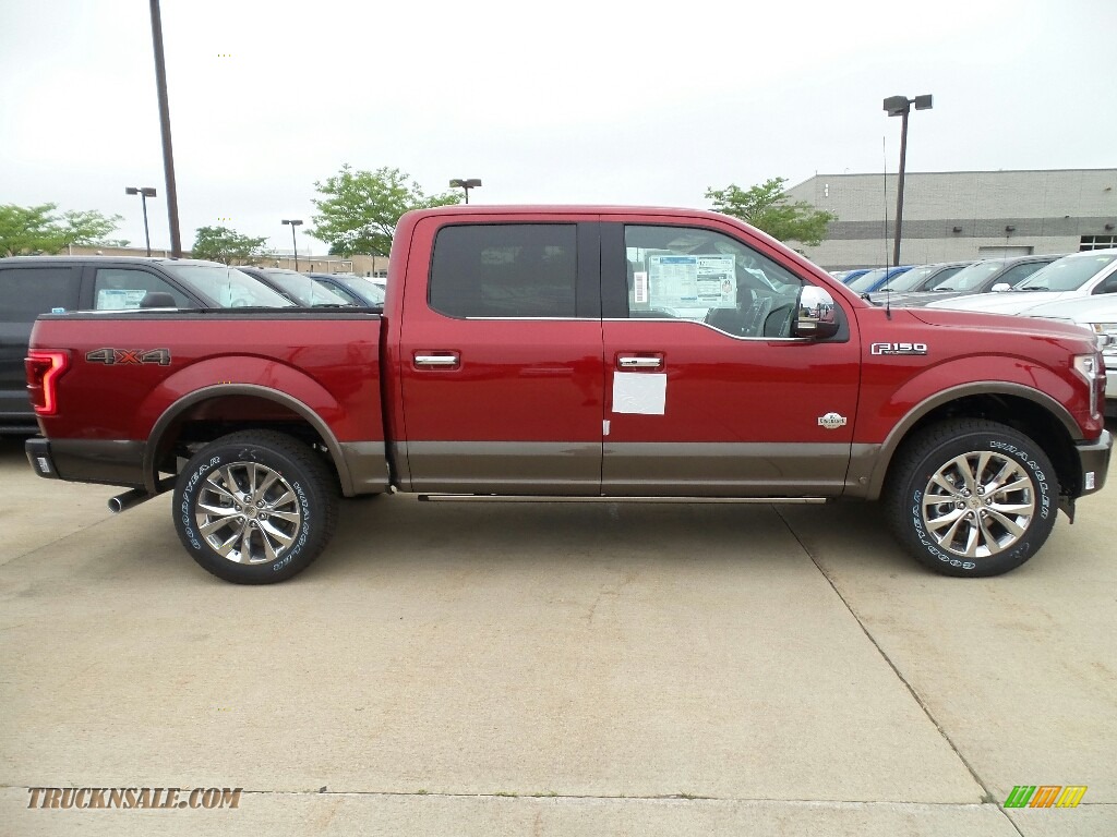 2017 F150 King Ranch SuperCrew 4x4 - Ruby Red / King Ranch Java photo #3