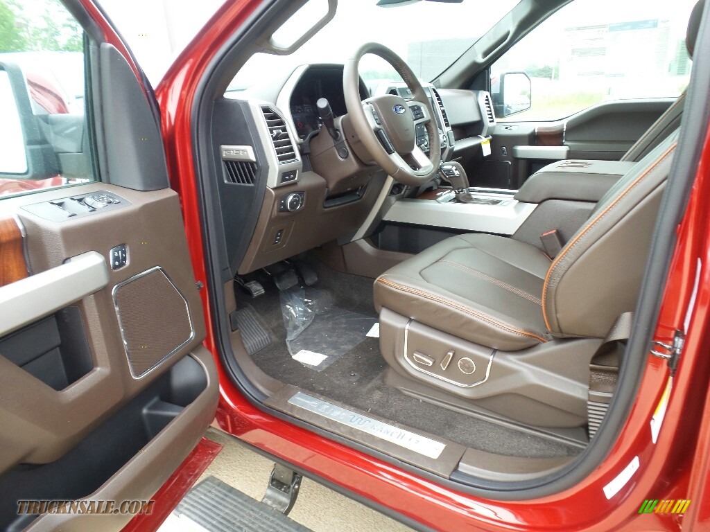 2017 F150 King Ranch SuperCrew 4x4 - Ruby Red / King Ranch Java photo #8