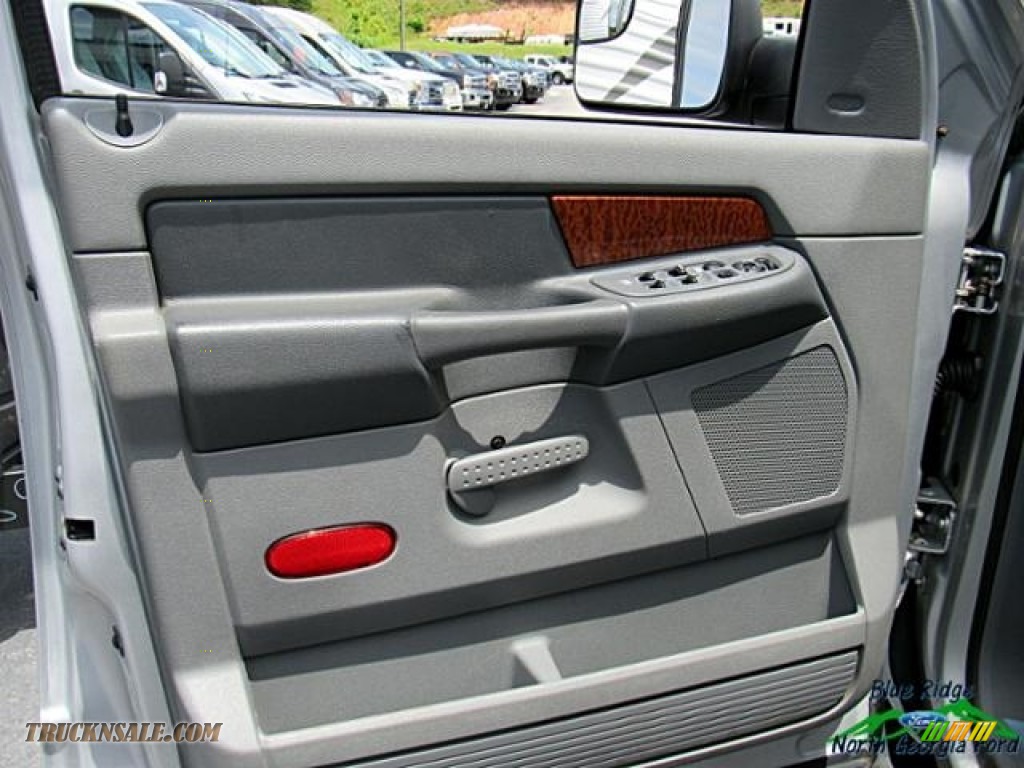 2006 Ram 2500 Laramie Quad Cab 4x4 - Bright Silver Metallic / Medium Slate Gray photo #11