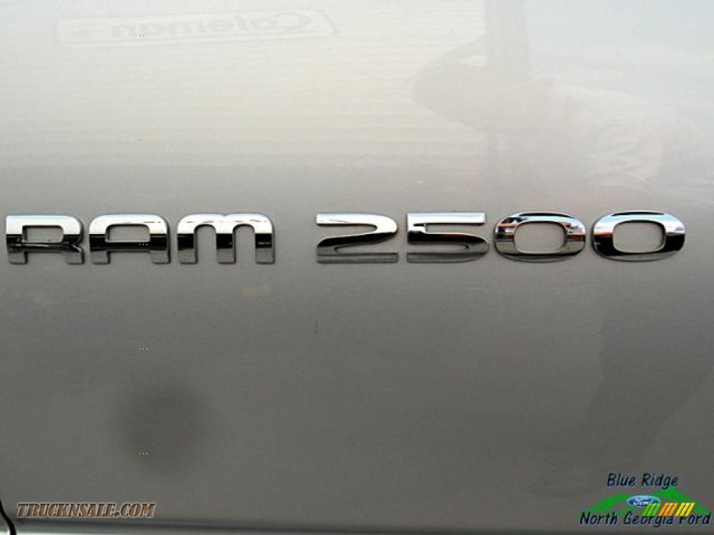2006 Ram 2500 Laramie Quad Cab 4x4 - Bright Silver Metallic / Medium Slate Gray photo #33