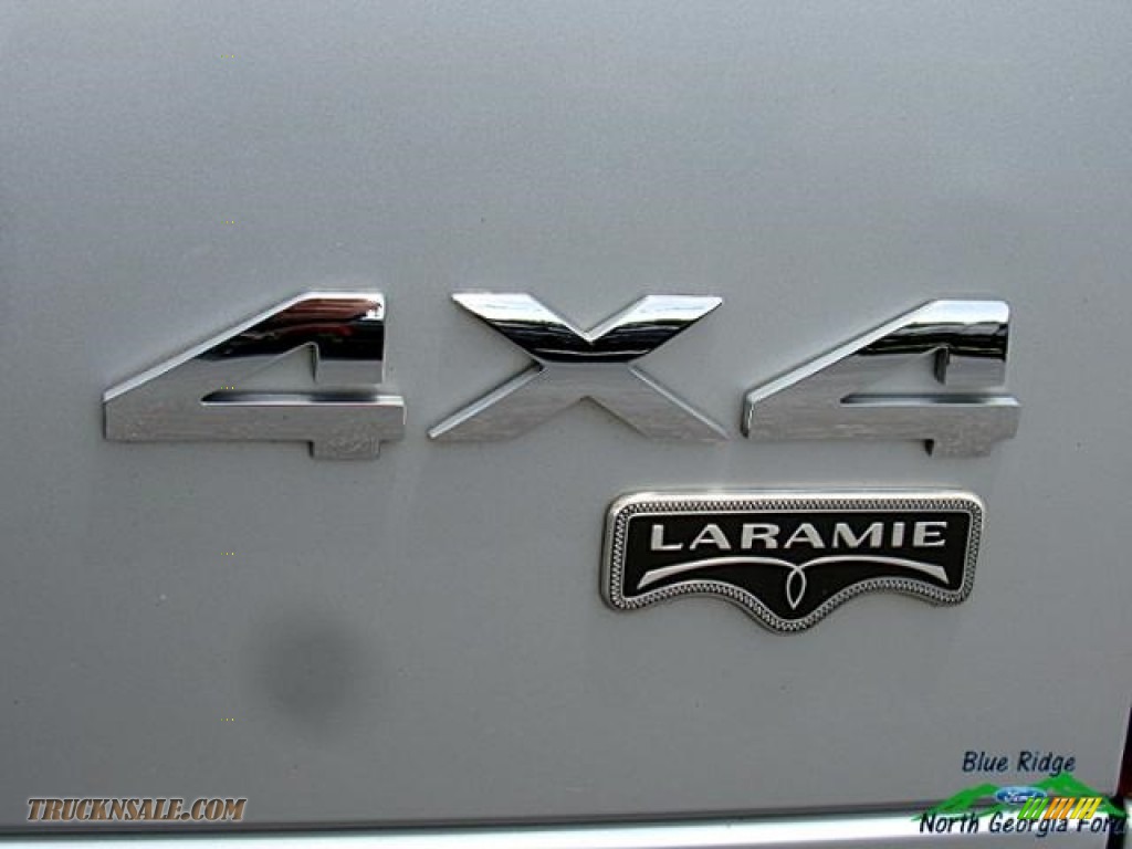 2006 Ram 2500 Laramie Quad Cab 4x4 - Bright Silver Metallic / Medium Slate Gray photo #34