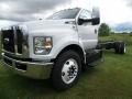 Ford F650 Super Duty Regular Cab Chassis Oxford White photo #1