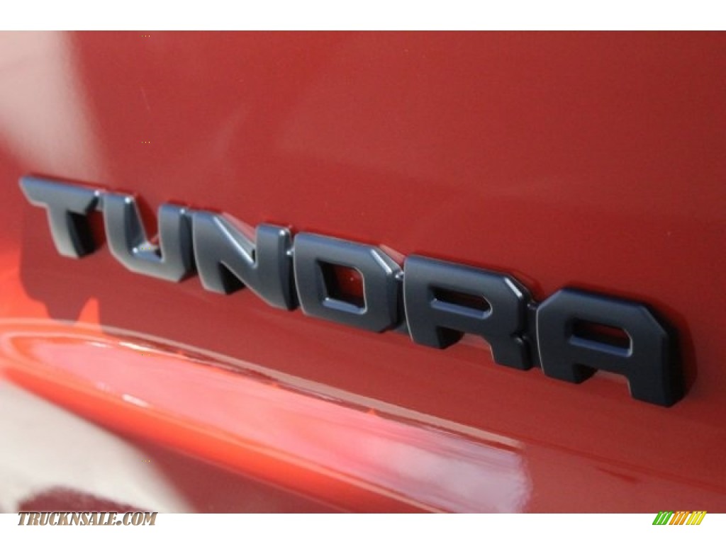 2017 Tundra SR5 Double Cab 4x4 - Inferno Orange / Black photo #8