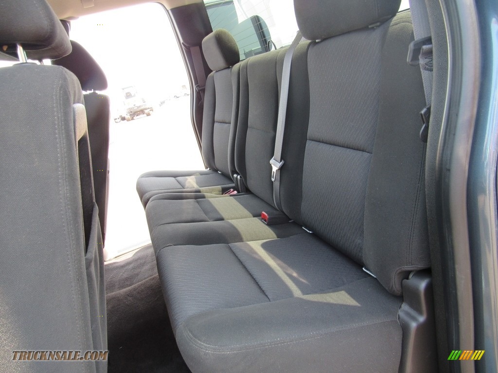 2011 Silverado 2500HD LT Extended Cab 4x4 - Imperial Blue Metallic / Ebony photo #36