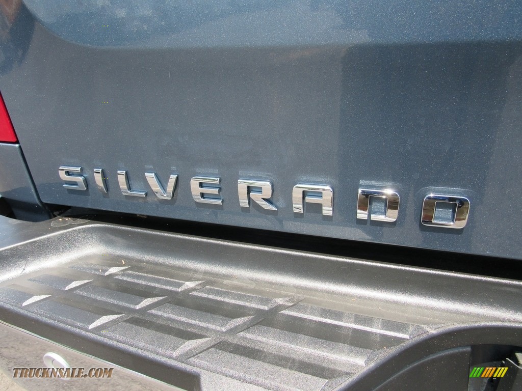 2011 Silverado 2500HD LT Extended Cab 4x4 - Imperial Blue Metallic / Ebony photo #42