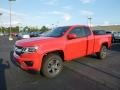 Chevrolet Colorado WT Extended Cab 4x4 Red Hot photo #1