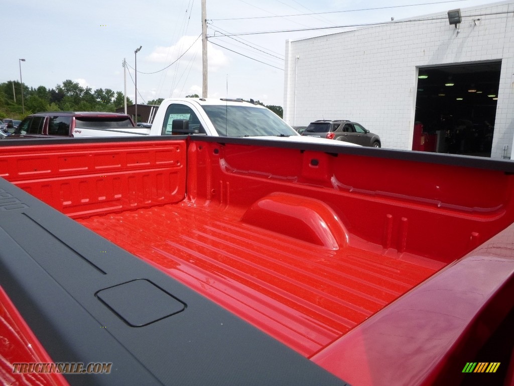 2018 Silverado 2500HD Work Truck Regular Cab 4x4 - Red Hot / Dark Ash/Jet Black photo #13