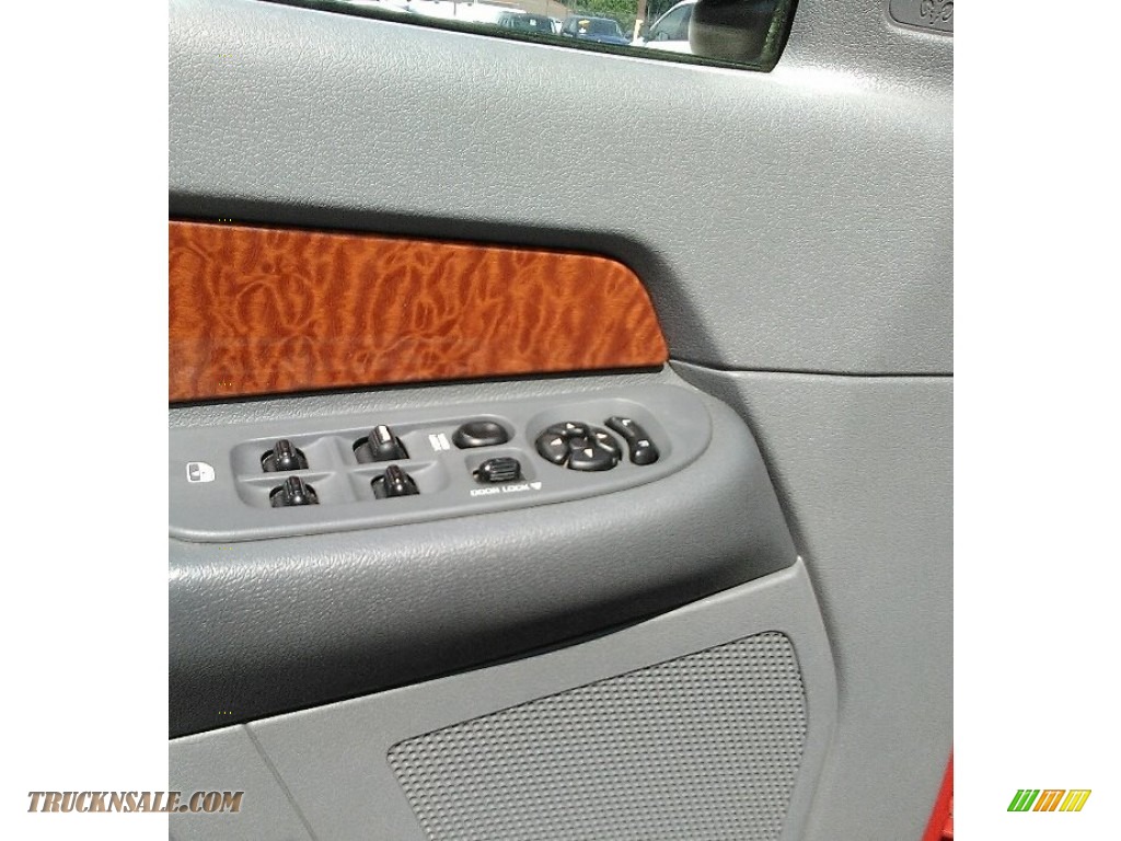 2006 Ram 2500 Big Horn Edition Quad Cab 4x4 - Flame Red / Medium Slate Gray photo #8