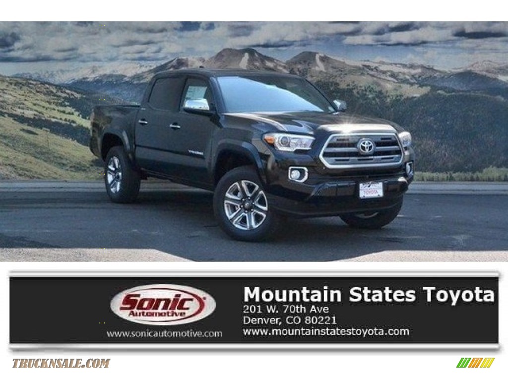 Black / Limited Hickory Toyota Tacoma Limited Double Cab 4x4