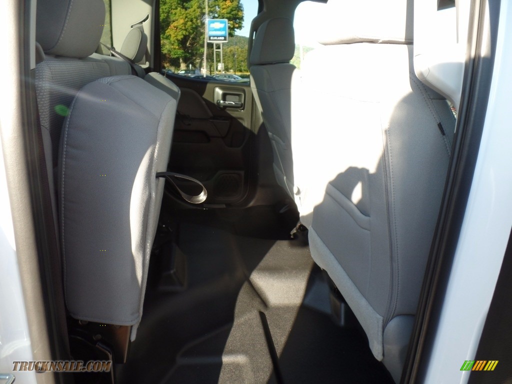 2017 Silverado 2500HD Work Truck Double Cab 4x4 - Summit White / Dark Ash/Jet Black photo #40