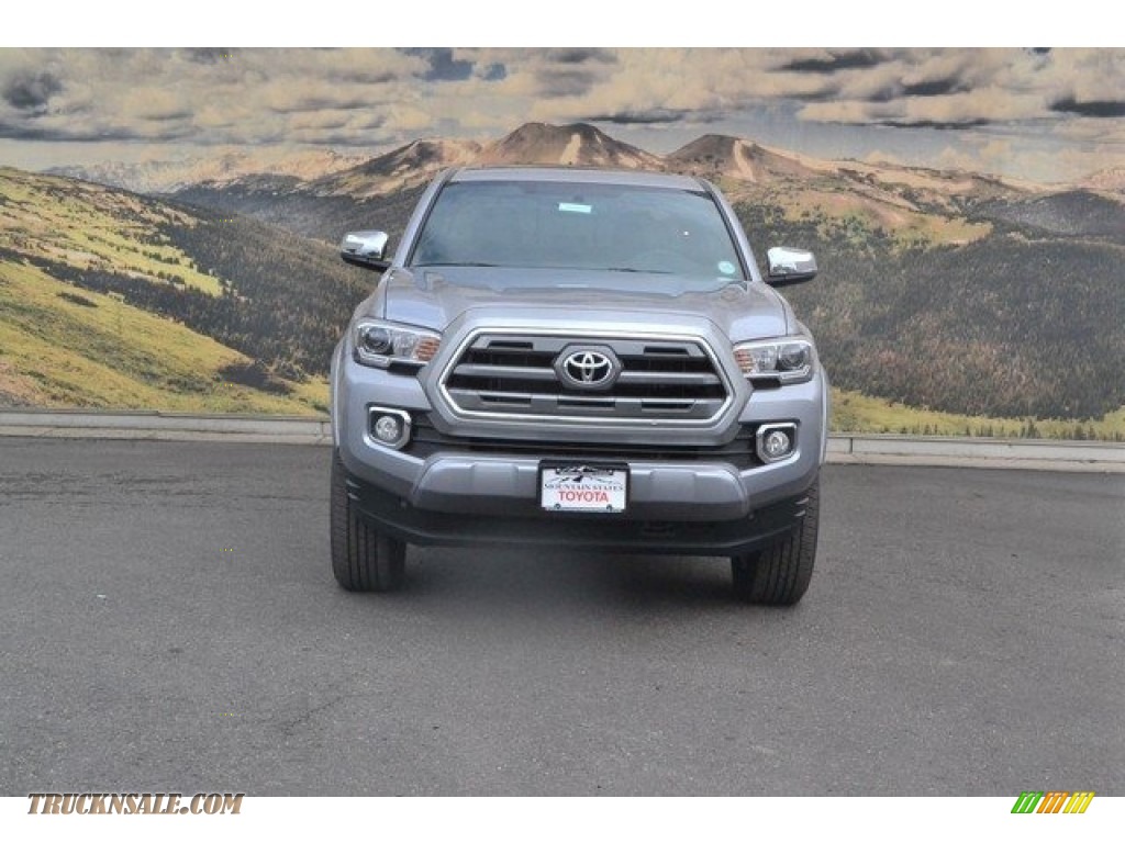 2017 Tacoma Limited Double Cab 4x4 - Silver Sky Metallic / Limited Hickory photo #2