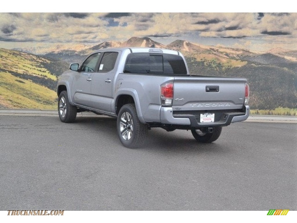 2017 Tacoma Limited Double Cab 4x4 - Silver Sky Metallic / Limited Hickory photo #3