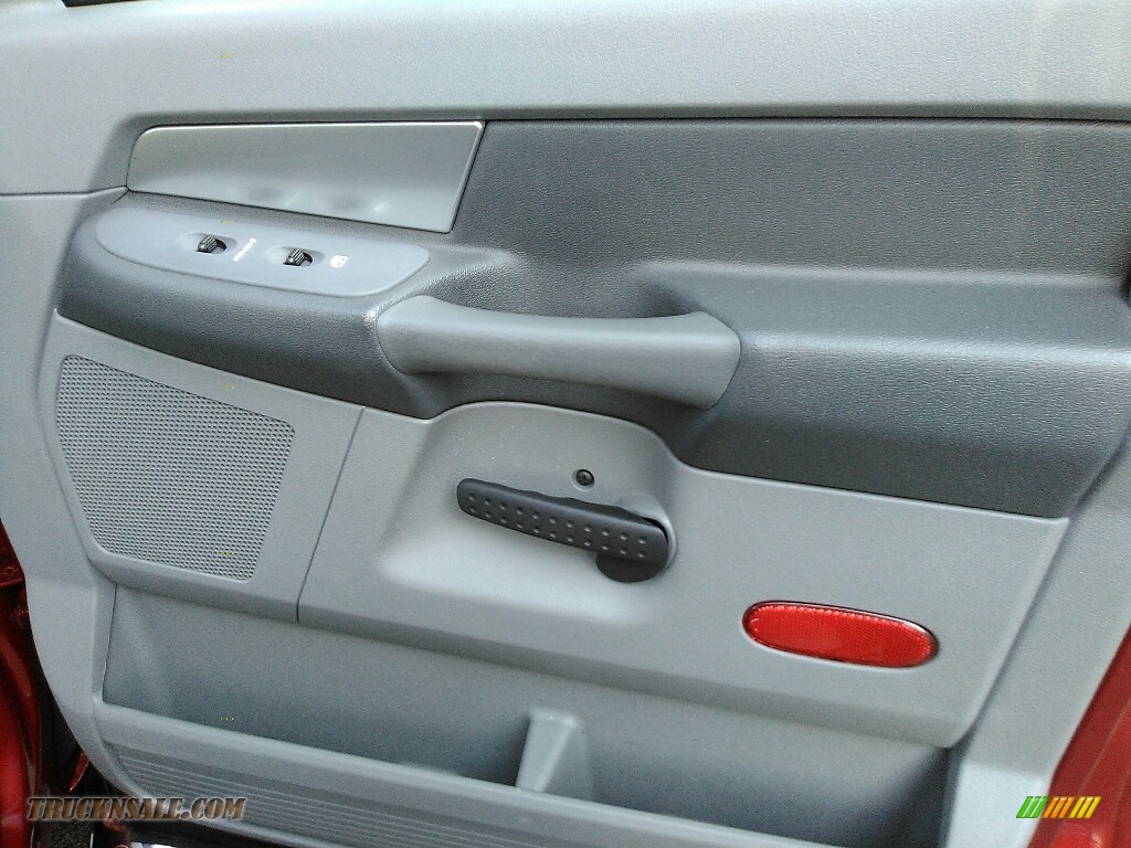 2007 Ram 1500 SLT Quad Cab 4x4 - Inferno Red Crystal Pearl / Medium Slate Gray photo #15
