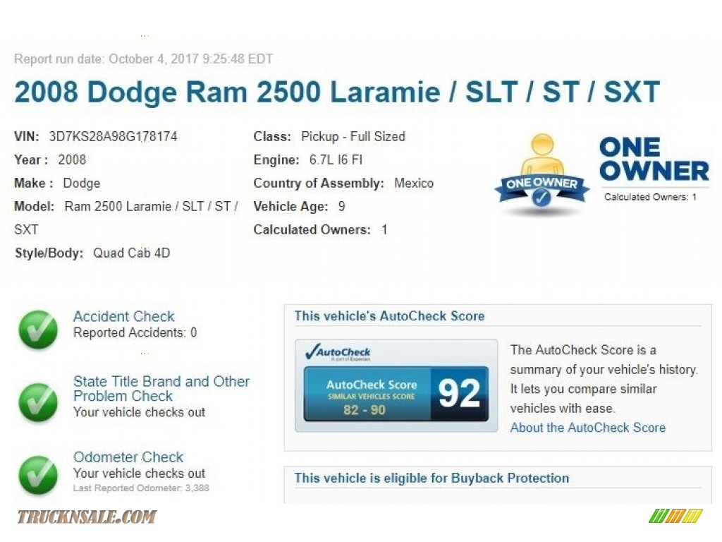 2008 Ram 2500 Laramie Quad Cab 4x4 - Brilliant Black Crystal Pearl / Medium Slate Gray photo #2