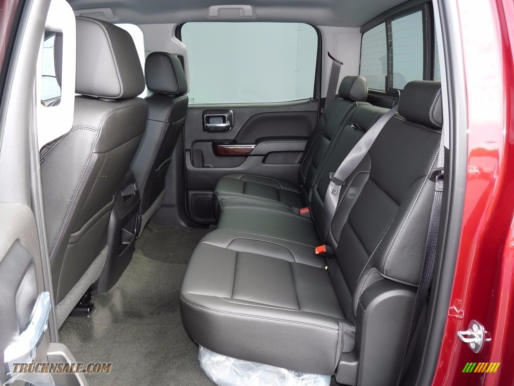 2018 Sierra 1500 SLT Crew Cab 4WD - Red Quartz Tintcoat / Jet Black photo #7