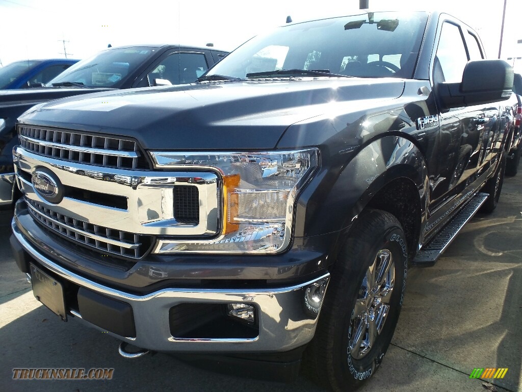 Magnetic / Earth Gray Ford F150 XLT SuperCab 4x4