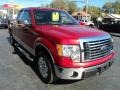 Ford F150 XLT SuperCab Red Candy Metallic photo #5
