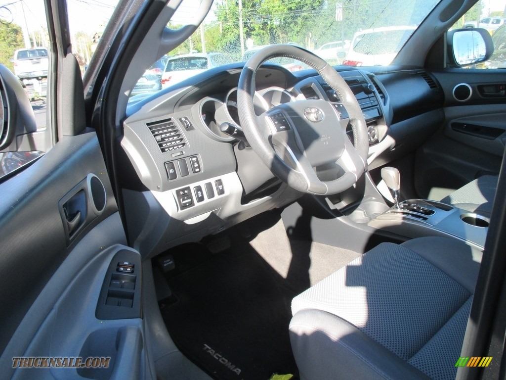 2012 Tacoma V6 SR5 Double Cab 4x4 - Magnetic Gray Mica / Graphite photo #12