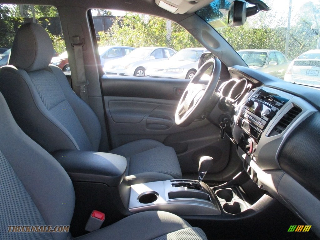 2012 Tacoma V6 SR5 Double Cab 4x4 - Magnetic Gray Mica / Graphite photo #17