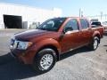 Nissan Frontier SV Crew Cab 4x4 Forged Copper photo #8