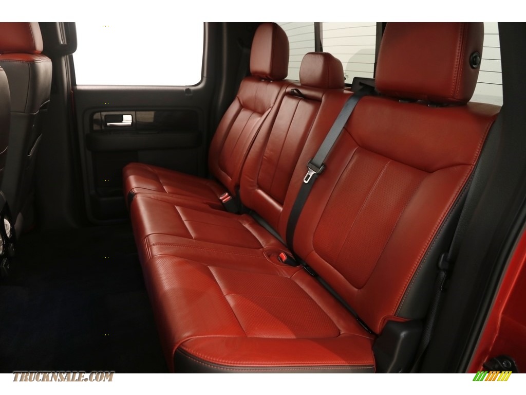 2013 F150 Limited SuperCrew 4x4 - Ruby Red Metallic / FX Sport Appearance Black/Red photo #20