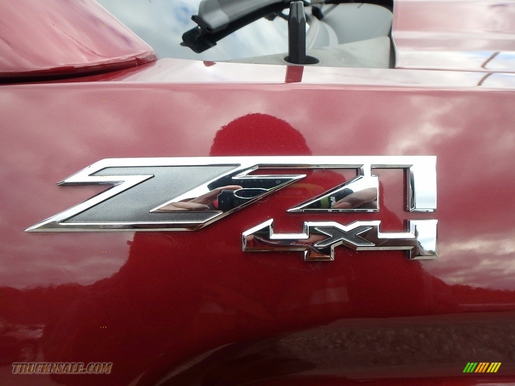 2014 Sierra 1500 SLE Double Cab 4x4 - Sonoma Red Metallic / Jet Black/Dark Ash photo #6