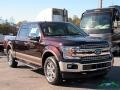 Ford F150 Lariat SuperCrew 4x4 Magma Red photo #7