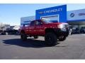 GMC Sierra 2500HD SLE Extended Cab 4x4 Fire Red photo #1