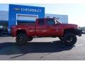GMC Sierra 2500HD SLE Extended Cab 4x4 Fire Red photo #7