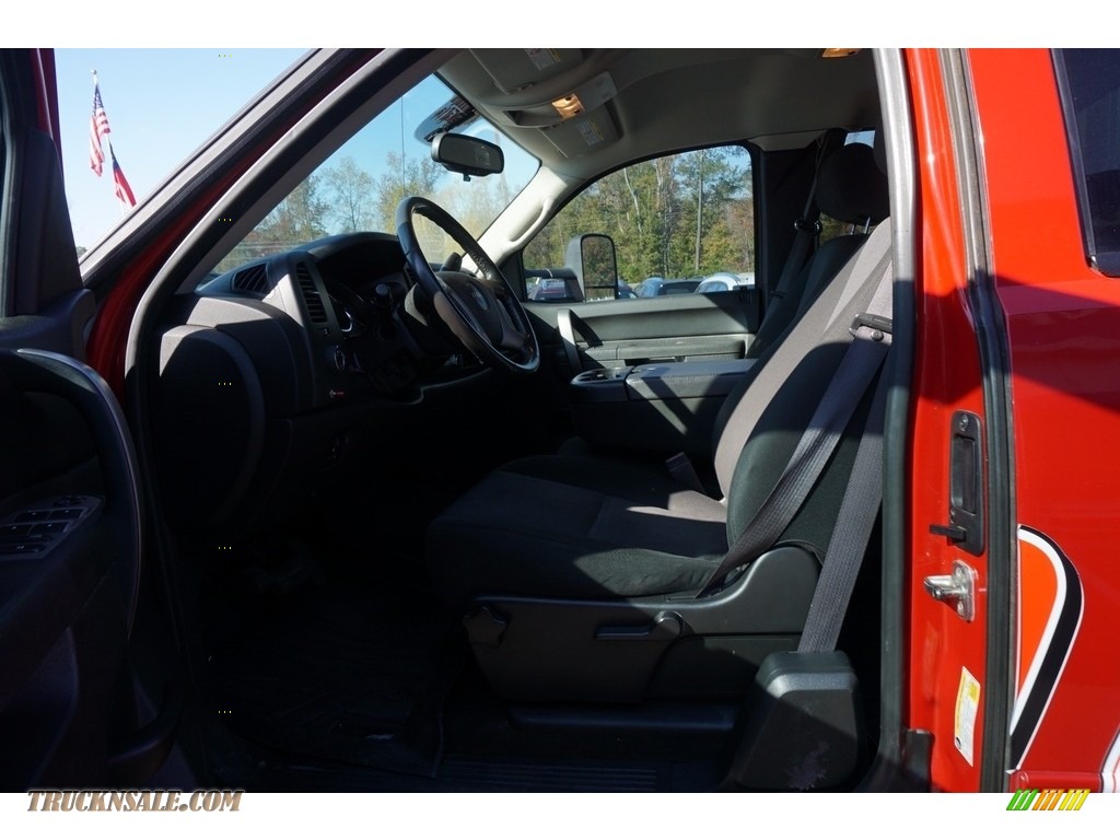 2011 Sierra 2500HD SLE Extended Cab 4x4 - Fire Red / Ebony photo #8