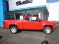 Chevrolet Colorado WT Extended Cab 4x4 Red Hot photo #3