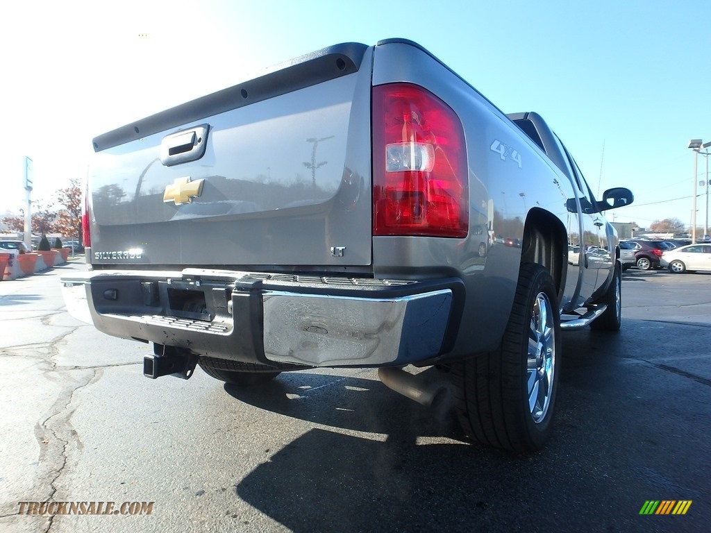 2013 Silverado 1500 LT Extended Cab 4x4 - Graystone Metallic / Ebony photo #8