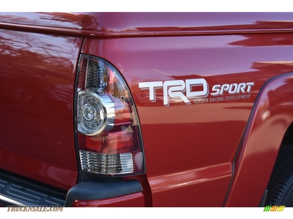 2014 Tacoma V6 SR5 Access Cab 4x4 - Barcelona Red Metallic / Graphite photo #11