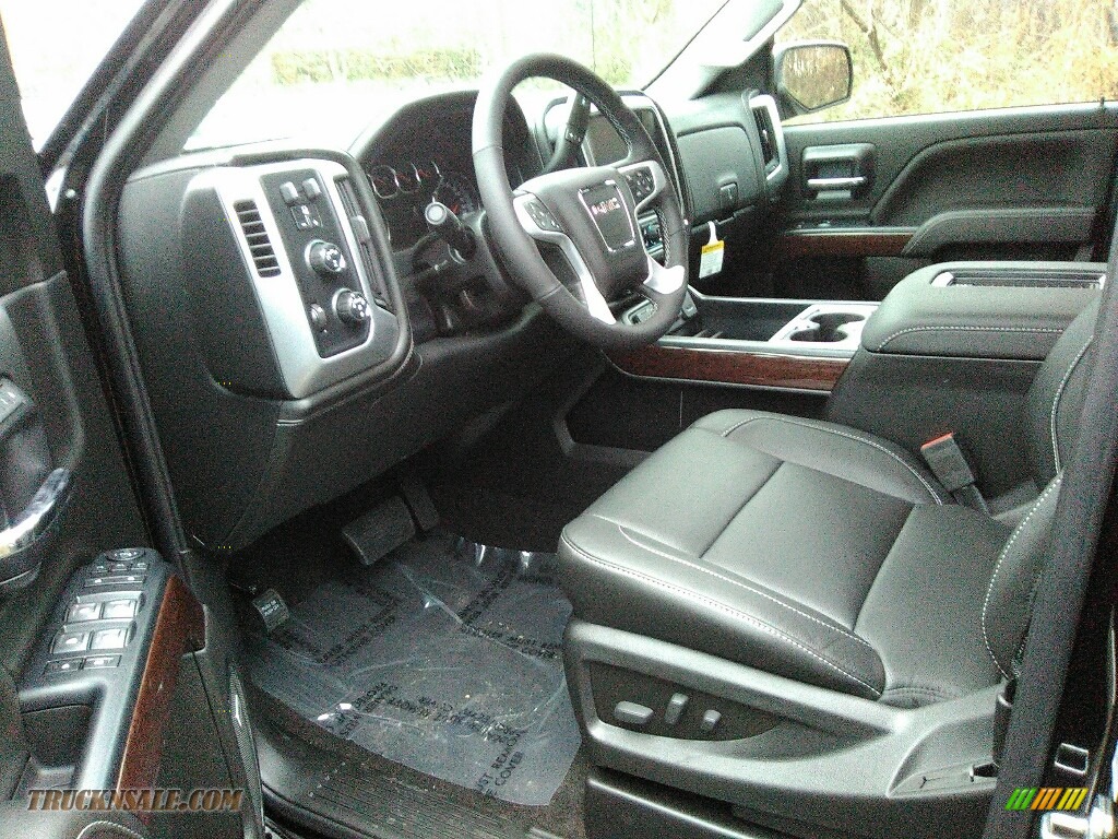 2018 Sierra 1500 SLT Double Cab 4WD - Onyx Black / Jet Black photo #5