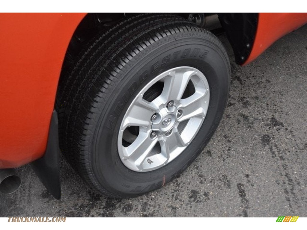 2018 Tundra SR5 Double Cab 4x4 - Inferno Orange / Black photo #9