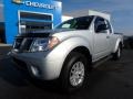 Nissan Frontier SV King Cab 4x4 Brilliant Silver photo #2