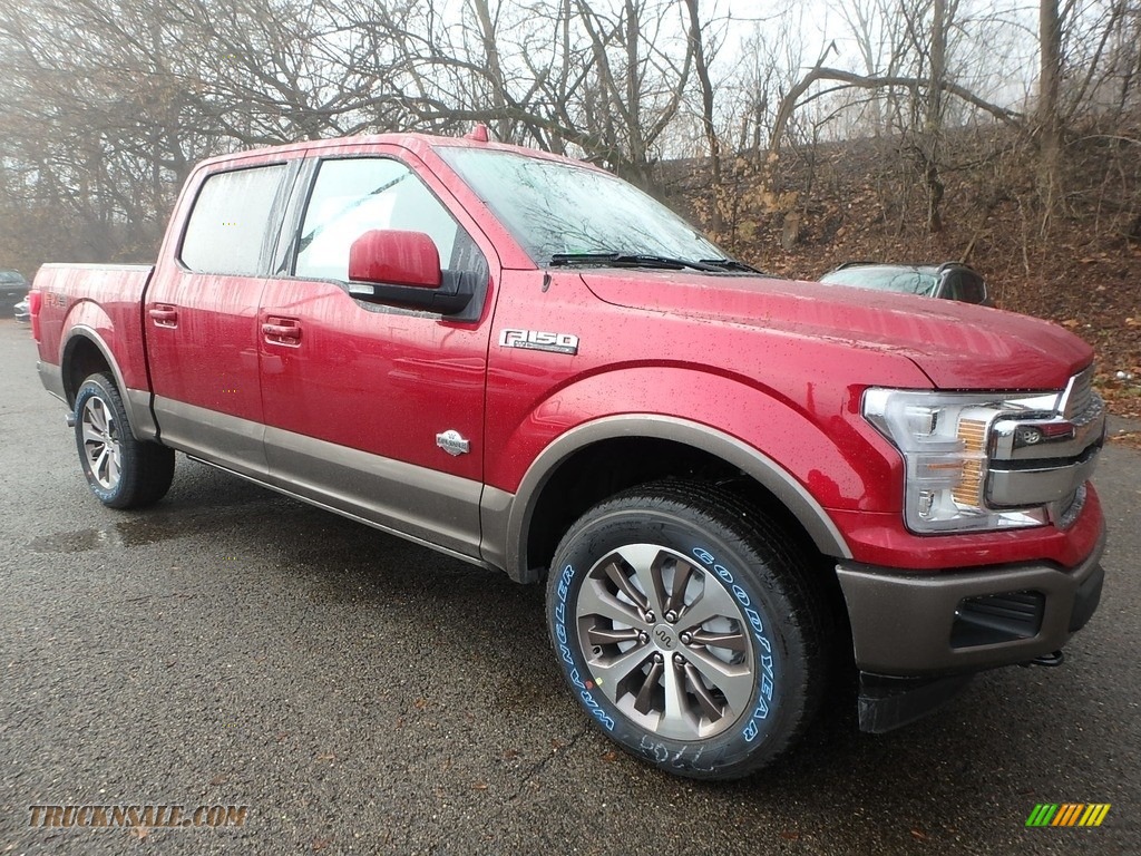 2018 F150 King Ranch SuperCrew 4x4 - Ruby Red / King Ranch Kingsville photo #9