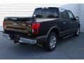 Ford F150 Lariat SuperCrew Magma Red photo #9