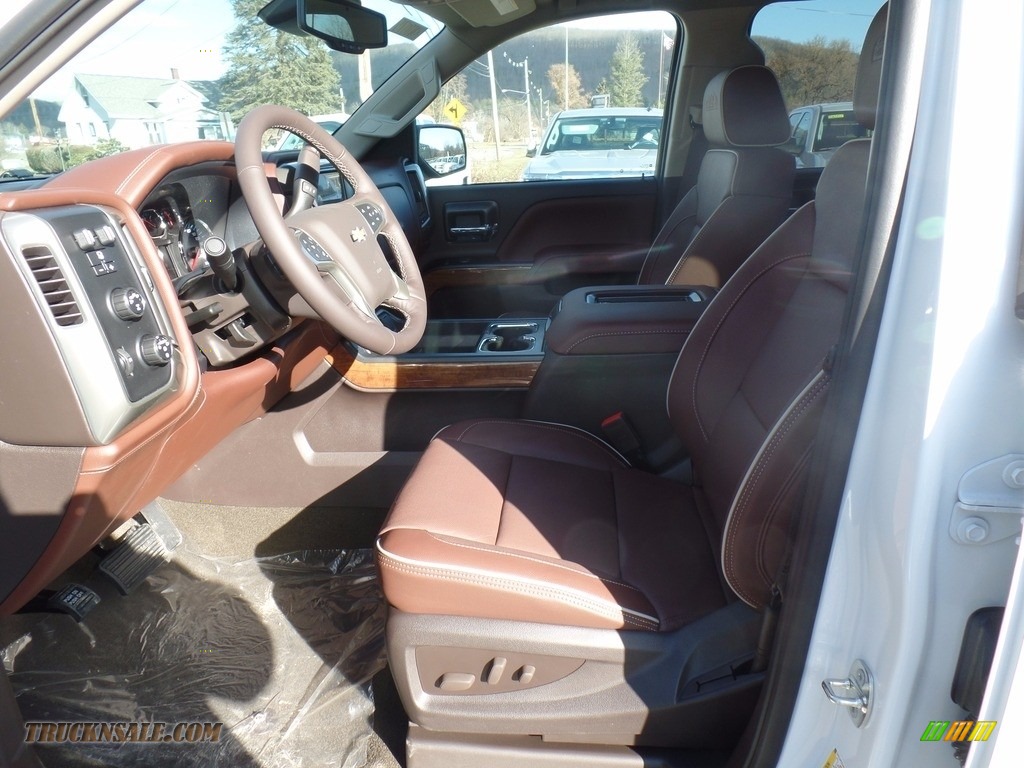 2018 Silverado 1500 High Country Crew Cab 4x4 - Iridescent Pearl Tricoat / High Country Saddle photo #20