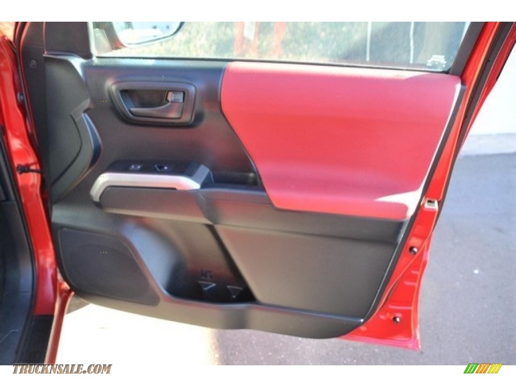 2016 Tacoma SR5 Double Cab 4x4 - Barcelona Red Metallic / Black photo #25